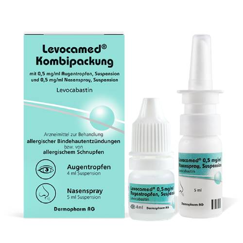 LEVOCAMED Kombi 0,5 mg/ml AT + 0,5 mg/ml Nasenspr.