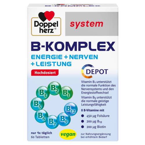 DOPPELHERZ B-Komplex system Tabletten