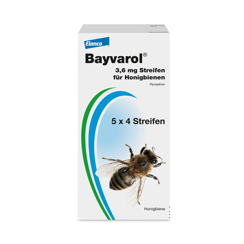 BAYVAROL 3,6 mg Streifen f.Honigbienen