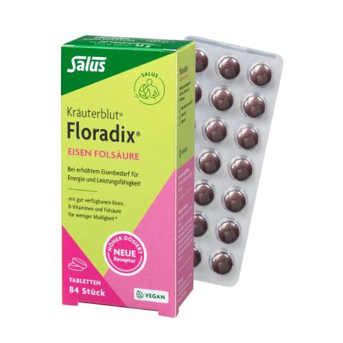 FLORADIX Eisen Folsäure Tabletten