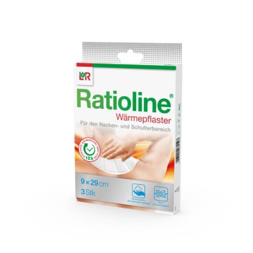 RATIOLINE Wärmepflaster Nacken/Schulter 9x29 cm