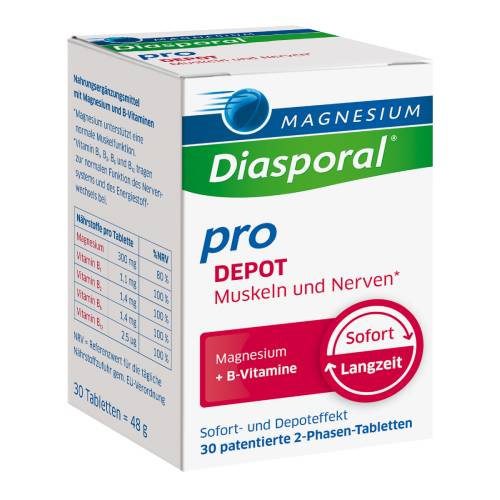 MAGNESIUM DIASPORAL pro+B-Vit.DEPOT Musk.+Nerv.Tab