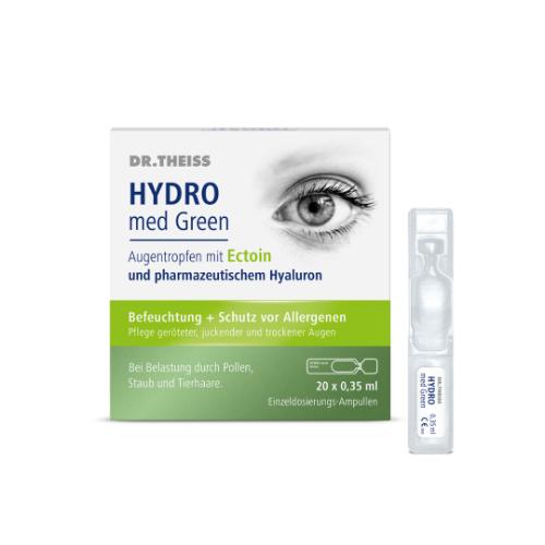 DR.THEISS Hydro med Green Augentro.Einzeldos.Amp.