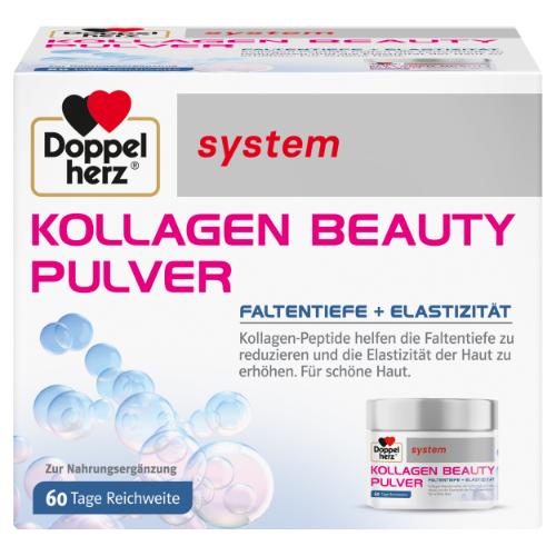 DOPPELHERZ Kollagen Beauty system Pulver